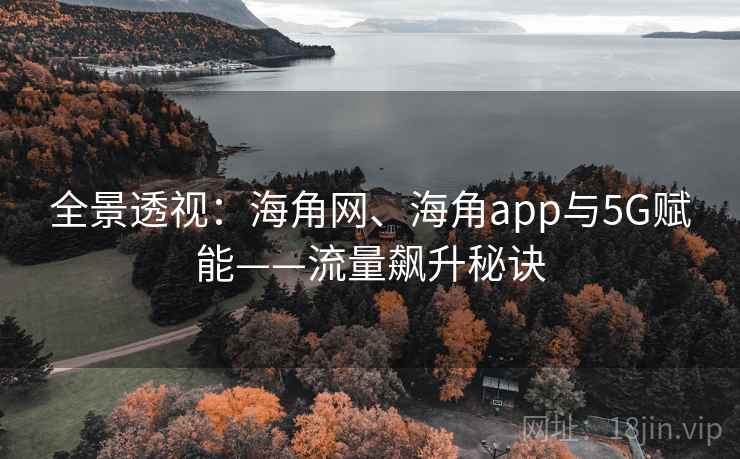 全景透视：海角网、海角app与5G赋能——流量飙升秘诀