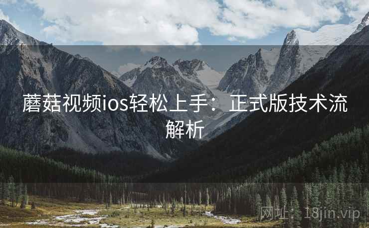蘑菇视频ios轻松上手：正式版技术流解析  第2张
